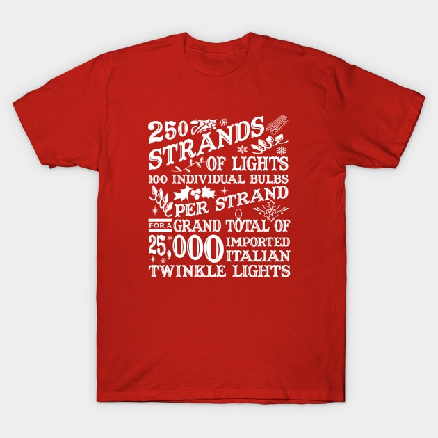 Griswold Lights T-Shirt by PopCultureShirts